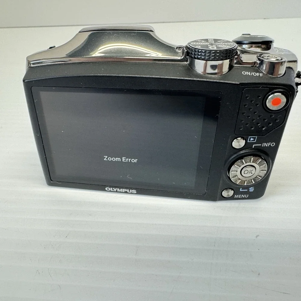 Olympus SZ-31MR 16MP Full HD Compact Digital Camera Tested & Working READ